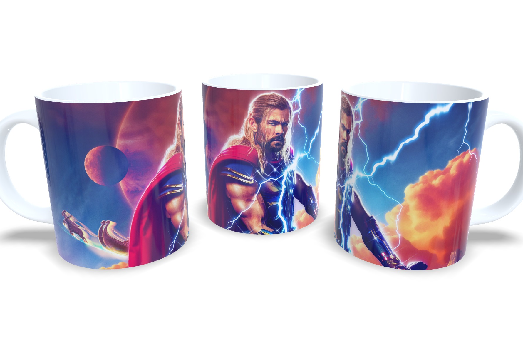 Caneca De Porcelana Geek Thor mod 2
