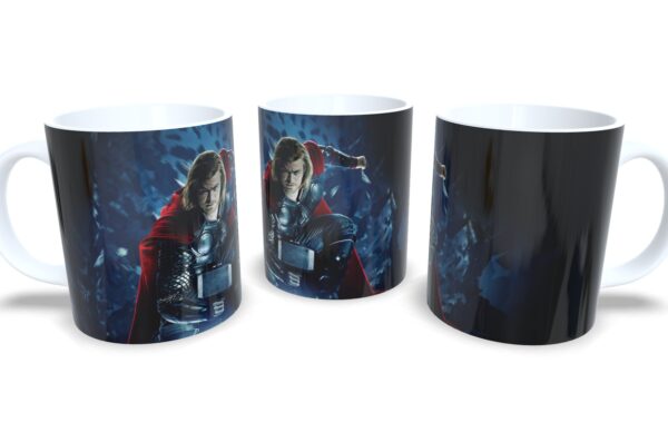 Caneca De Porcelana Geek Thor mod 4
