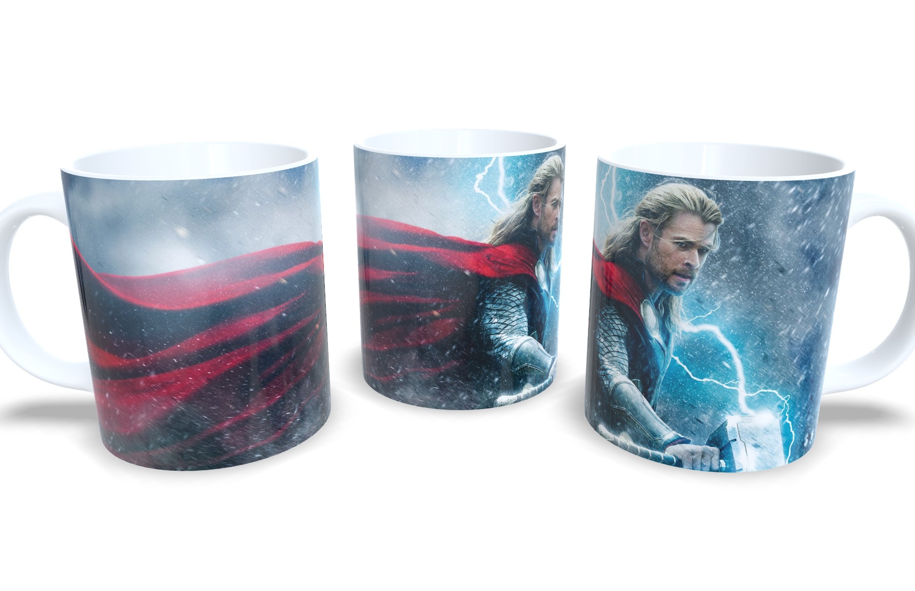 Caneca De Porcelana Geek Thor mod 5