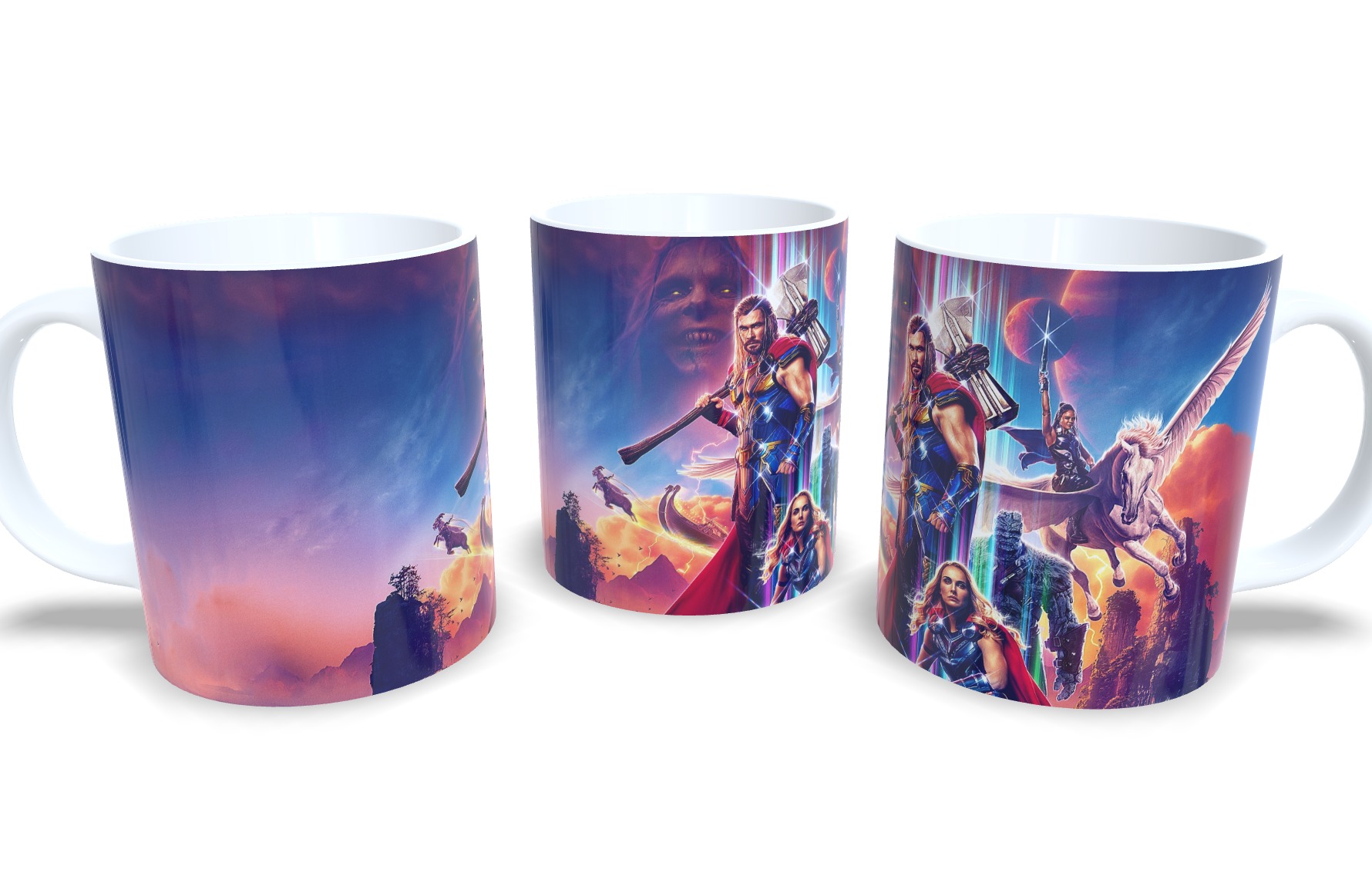 Caneca De Porcelana Geek Thor mod 6