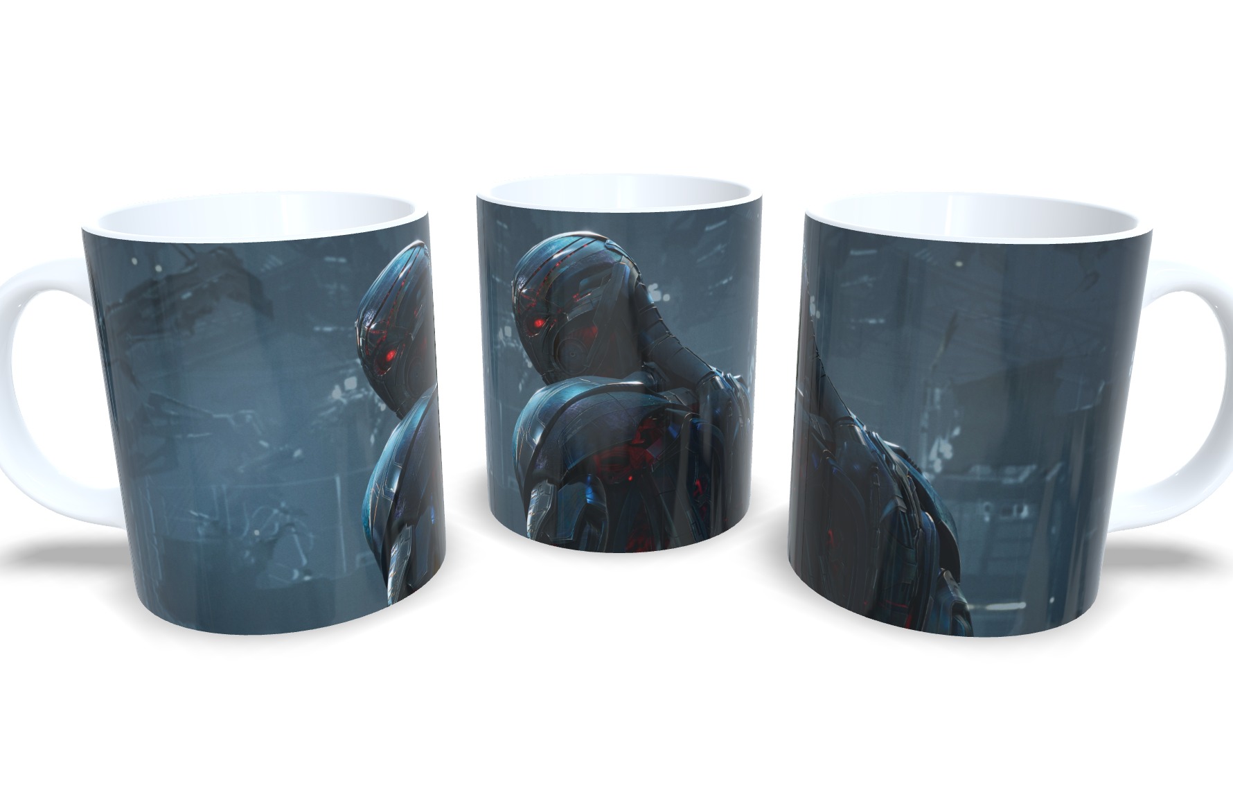 Caneca De Porcelana Geek Ultron mod 2