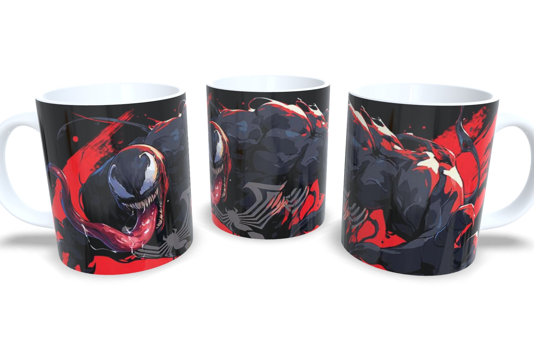 Caneca De Porcelana Geek Venom