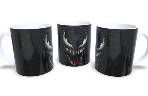 Caneca De Porcelana Geek Venom mod 2