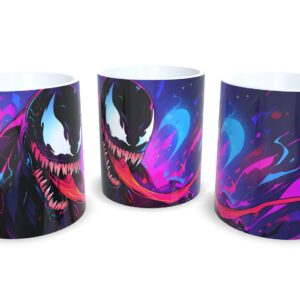 Caneca De Porcelana Geek Venom mod 4