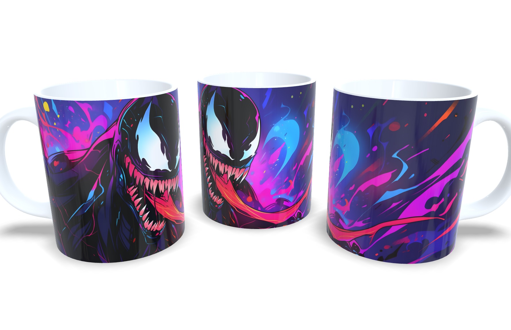 Caneca De Porcelana Geek Venom mod 4