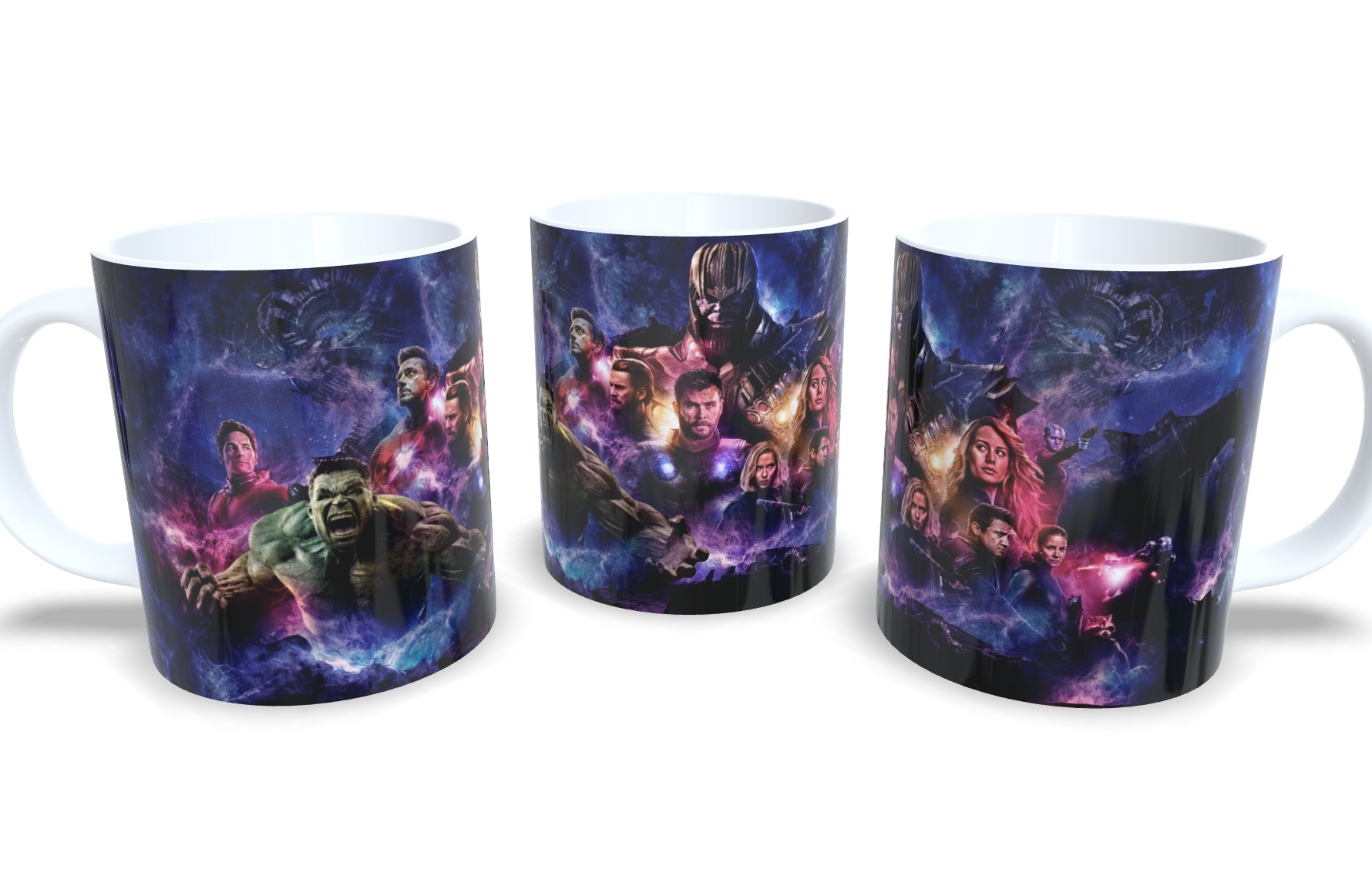 Caneca De Porcelana Geek Os Vingadores mod 2
